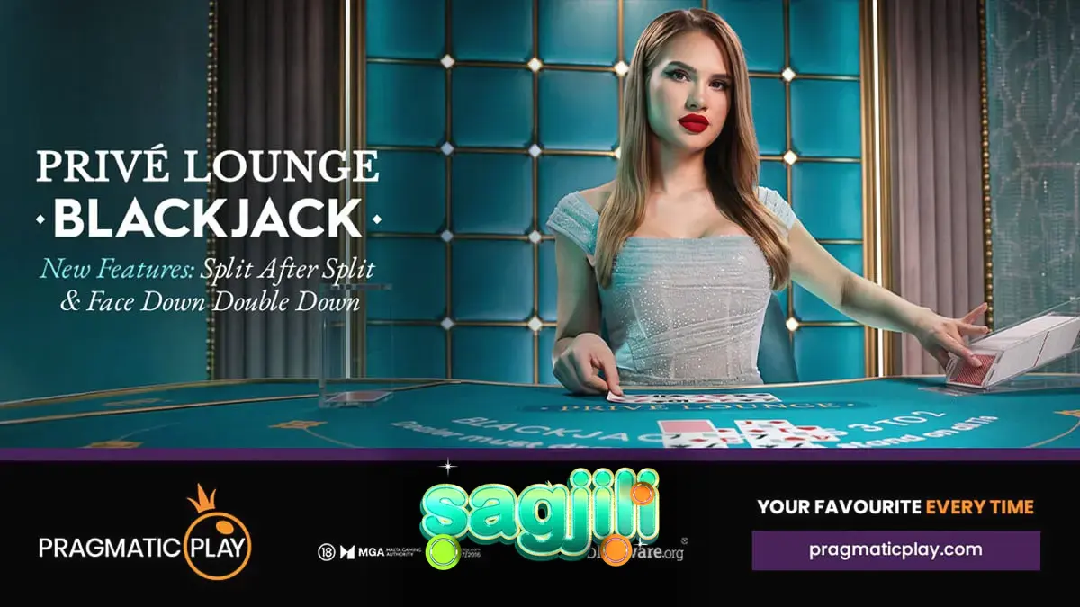 Privé Lounge Blackjack interface
